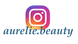 logo d’Instagram avec le nom du compte aurelie.beauty